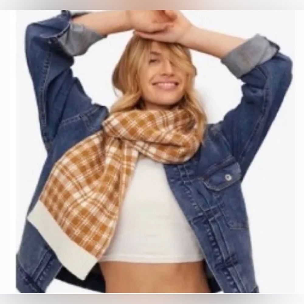 NWT Timberland Buffalo plaid scarf